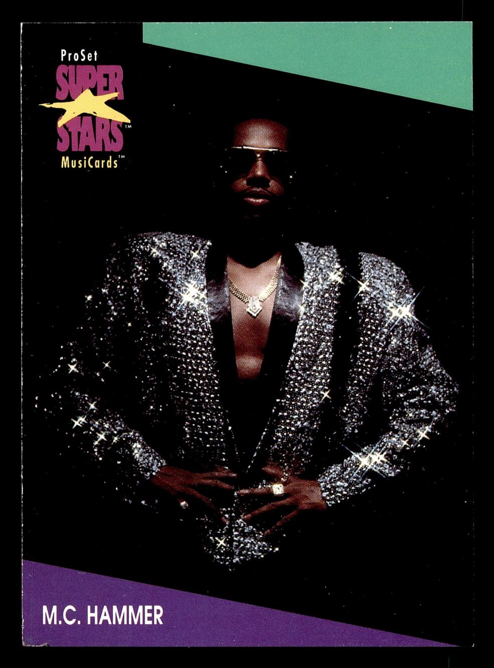 1991 Pro Set SuperStars MusiCards #123 M.C. Hammer Card
